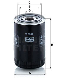 Oil Filter (W 9069)