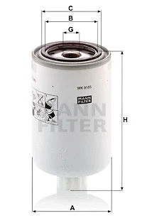 Fuel Filter (WK 9165 x)
