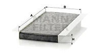 Filter, cabin air (CUK 3337)