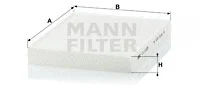 Filter, cabin air (CU 2335)