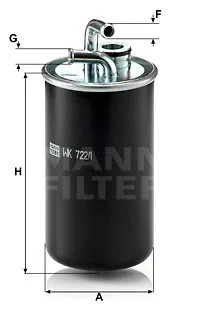 Fuel Filter (WK 722/1)