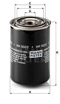 Fuel Filter (WK 932/2)