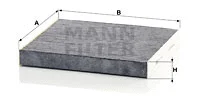 Filter, cabin air (CUK 2648)