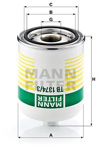 Air Dryer Cartridge, compressed-air system (TB 1374/3 x)
