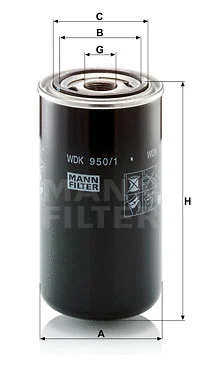 Fuel Filter (WDK 950/1)
