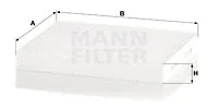 Filter, cabin air (CU 24 024)
