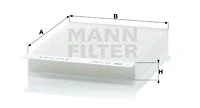 Filter, cabin air (CU 2143)