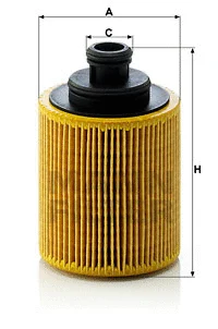 Oil Filter (HU 712/7 x)