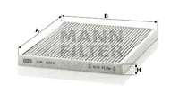 Filter, cabin air (CUK 2243)