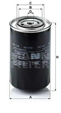 Fuel Filter (WK 1149)