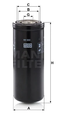 Hydraulic Filter, automatic transmission (WH 980)