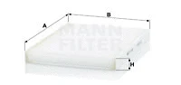 Filter, cabin air (CU 32 008)