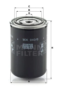 Fuel Filter (WDK 940/6)