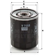 Oil Filter (W 7058)