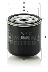 Oil Filter (W 712/21)