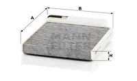 Filter, cabin air (CUK 1829)