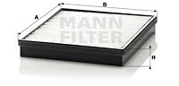 Filter, cabin air (CU 2520)