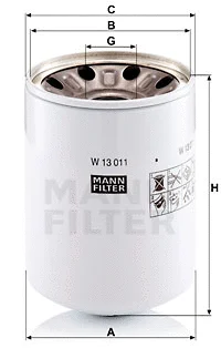 Oil Filter (W 13 011 x)