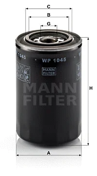 Oil Filter (WP 1045)