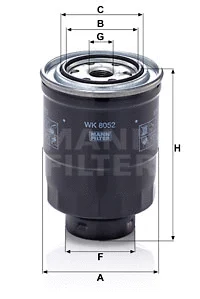 Fuel Filter (WK 8052 z)