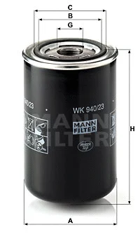 Fuel Filter (WK 940/23)