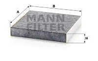 Filter, cabin air (CUK 20 006)