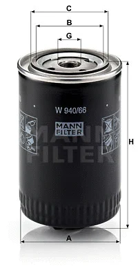 Oil Filter (W 940/66)