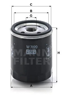 Oil Filter (W 7020)