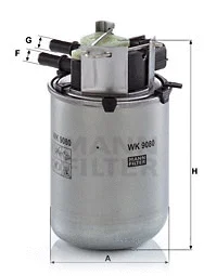 Fuel Filter (WK 9080)
