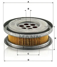 Hydraulic Filter, steering (H 85)