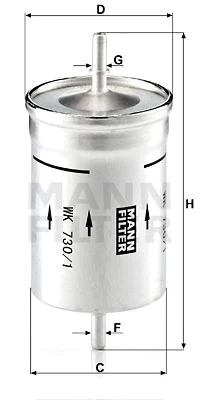 Fuel Filter (WK 730/1)