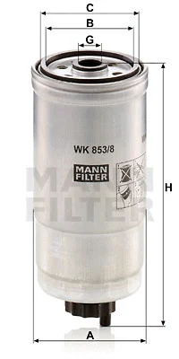 Fuel Filter (WK 853/8)