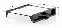 Filter, cabin air (CU 2430)