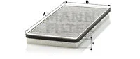 Filter, cabin air (CUK 3858)