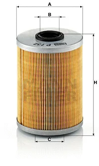 Fuel Filter (P 732 x)