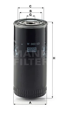 Oil Filter (W 962/53)