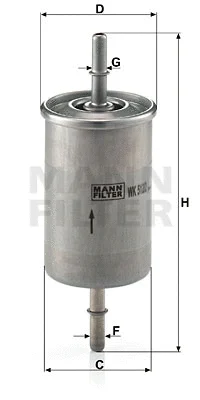 Fuel Filter (WK 512/2)