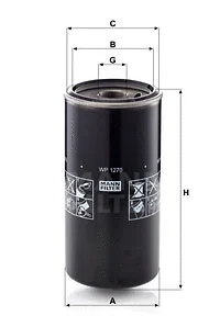 Oil Filter (WP 1270)