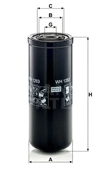 Hydraulic Filter, automatic transmission (WH 1263)