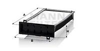 Filter, cabin air (CU 3518)