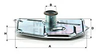 Hydraulic Filter, automatic transmission (H 199/1 KIT)
