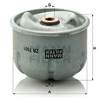 Oil Filter (ZR 7001)