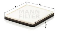 Filter, cabin air (CU 20 010)