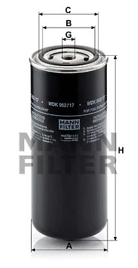 Fuel Filter (WDK 962/17)