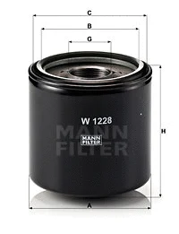 Oil Filter (W 1228)
