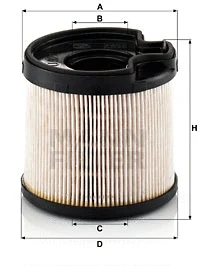 Fuel Filter (PU 922 x)