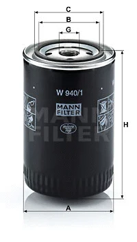 Oil Filter (W 940/1)