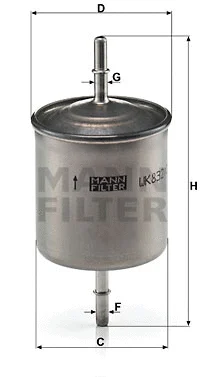 Fuel Filter (WK 832/2)