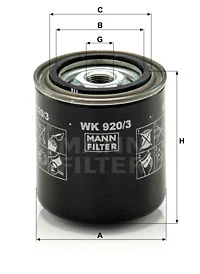 Fuel Filter (WK 920/3)
