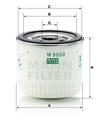 Oil Filter (W 9050)